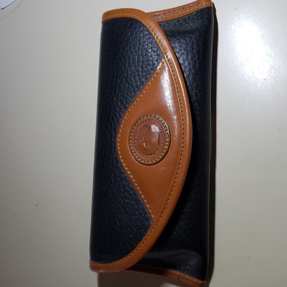 Dooney And Bourke Vintage Blue Eyeglasses Case